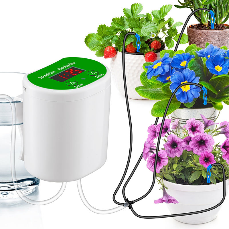 Smart Garden Tools - Penyiram bunga otomatis berwaktu cerdas, penyiraman
