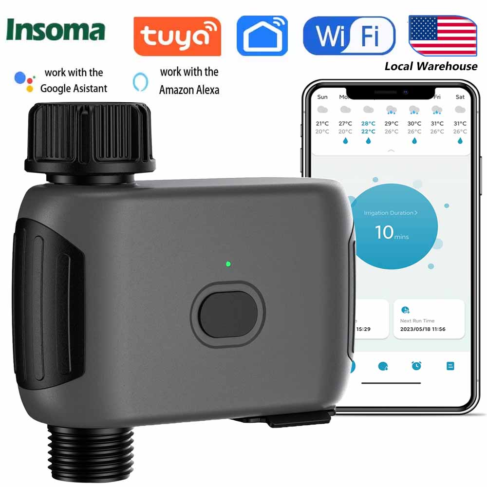 Smart Garden Tools - INSOMA Pengatur Waktu Penyiraman Otomatis Smart