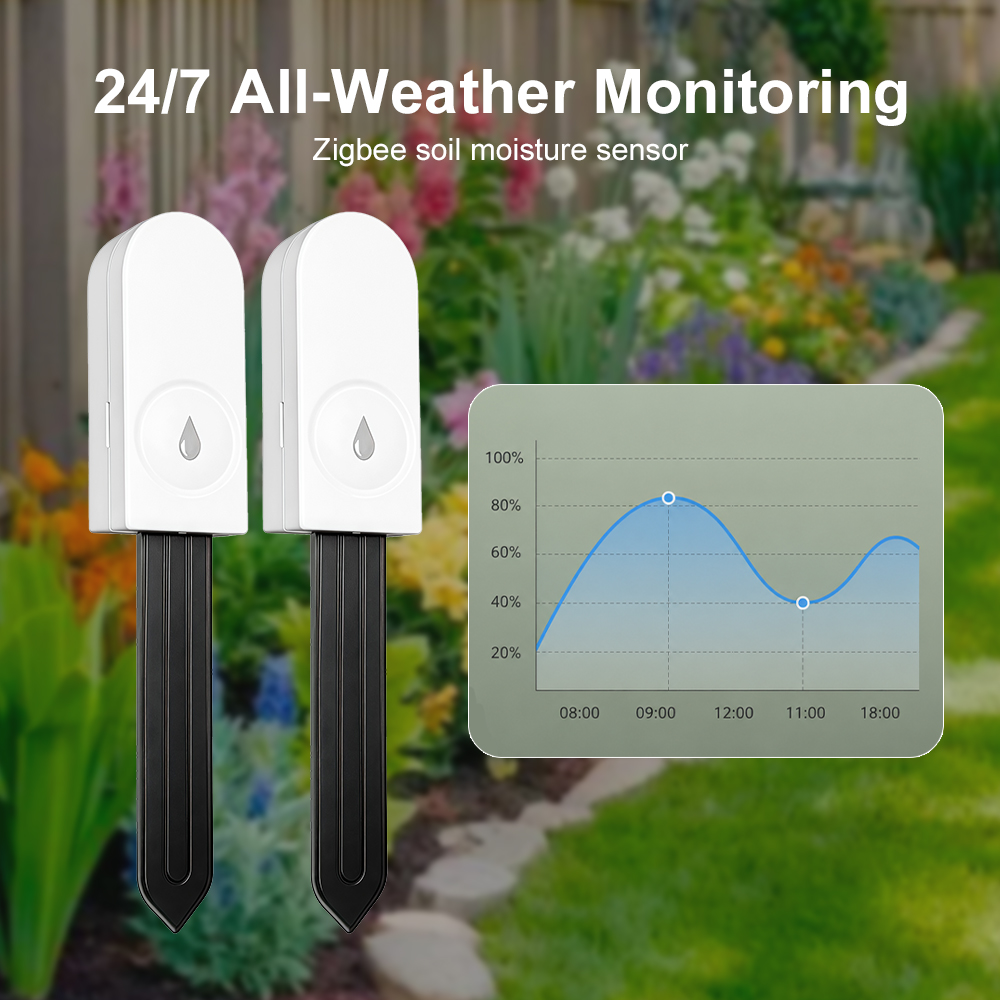 Sensor Kelembaban Tanah Zigbee - Smart Garden Tools ulasan dan harga