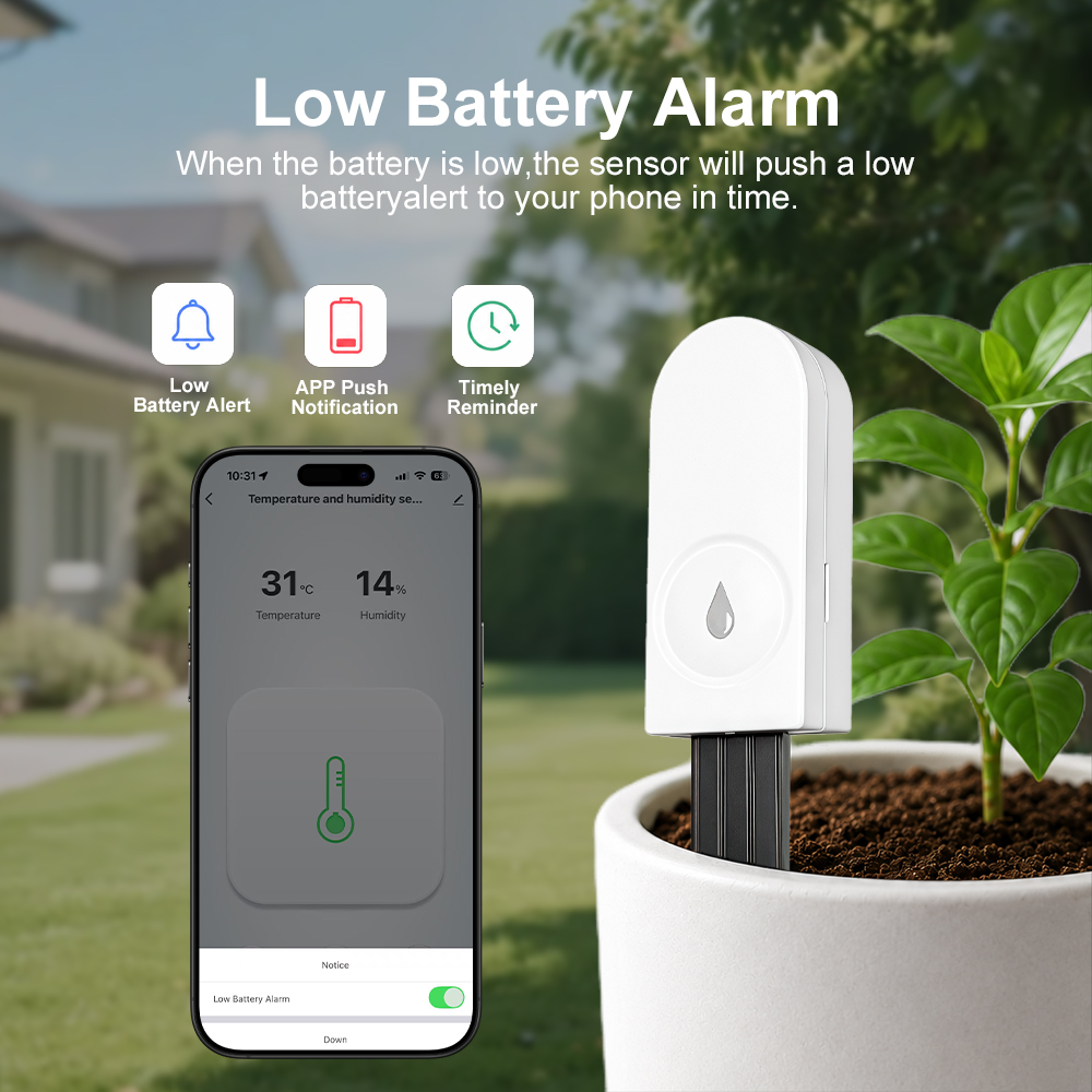 Sensor Kelembaban Tanah Zigbee - Smart Garden Tools ulasan dan harga