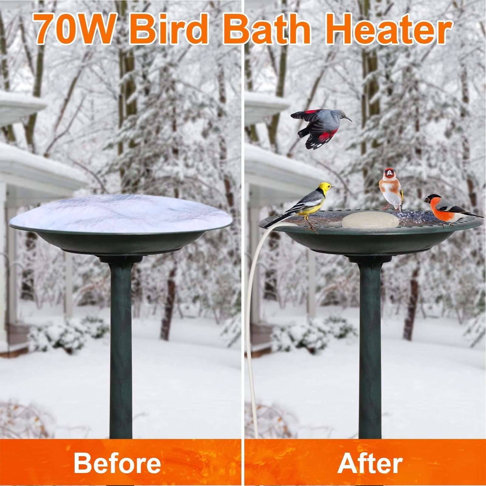 Pemanas Tempat Mandi Burung, P - Smart Garden Bird Bath ulasan dan harga