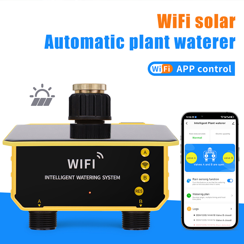 Timer Irigasi Tenaga Surya WiF - Smart Garden Tools ulasan dan harga