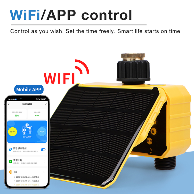 Timer Irigasi Tenaga Surya WiF - Smart Garden Tools ulasan dan harga