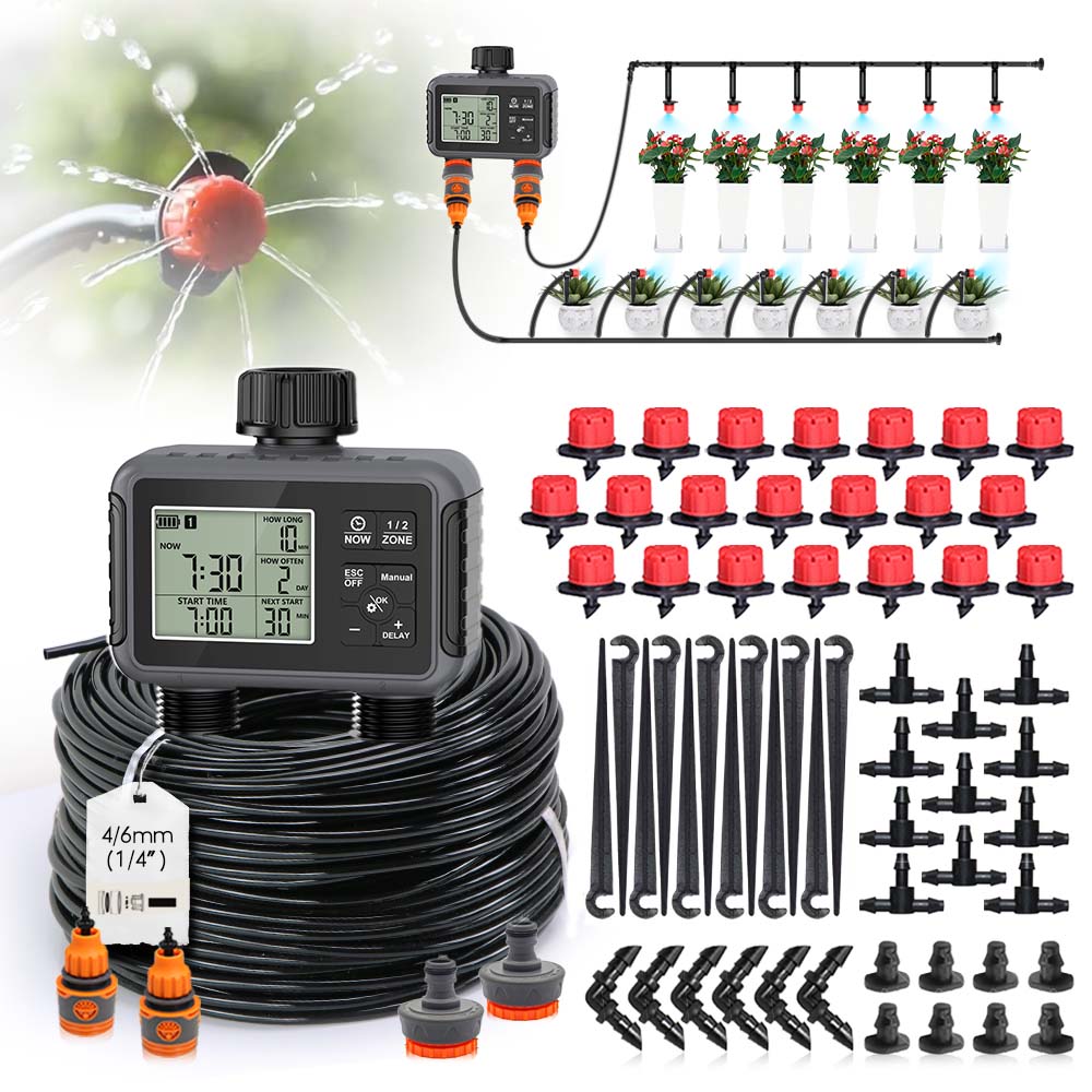 Kit Irigasi Otomatis dengan Ti - Smart Garden Tools ulasan dan harga