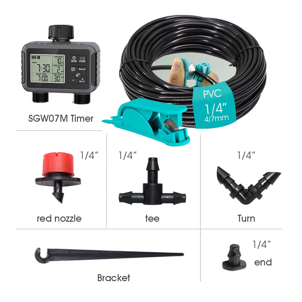 Kit Irigasi Otomatis dengan Ti - Smart Garden Tools ulasan dan harga